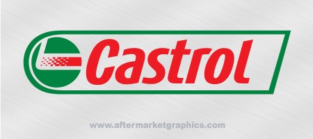 Castrol Performance Oil Decals 02 - Pair (2 pieces)